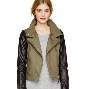Mackage Andra Khaki Green Jacket, Size XS